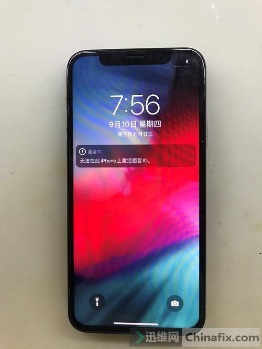 IPhone X face id is not available, and the front and rear cameras cannot be repaired