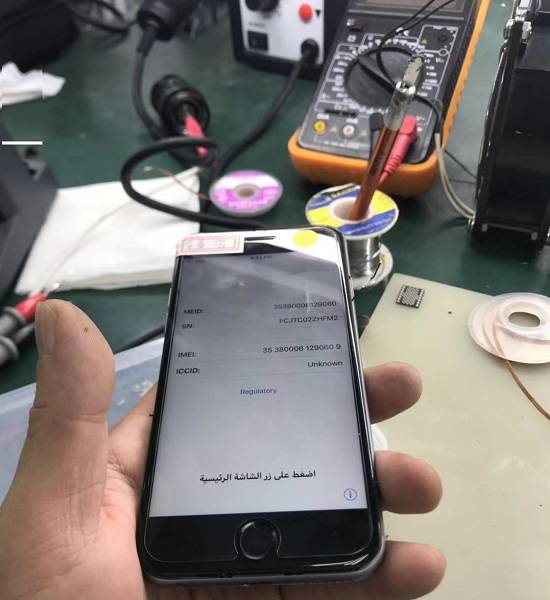 iPhone 6s boot setting Hang Logo(white apple)fault maintenance case