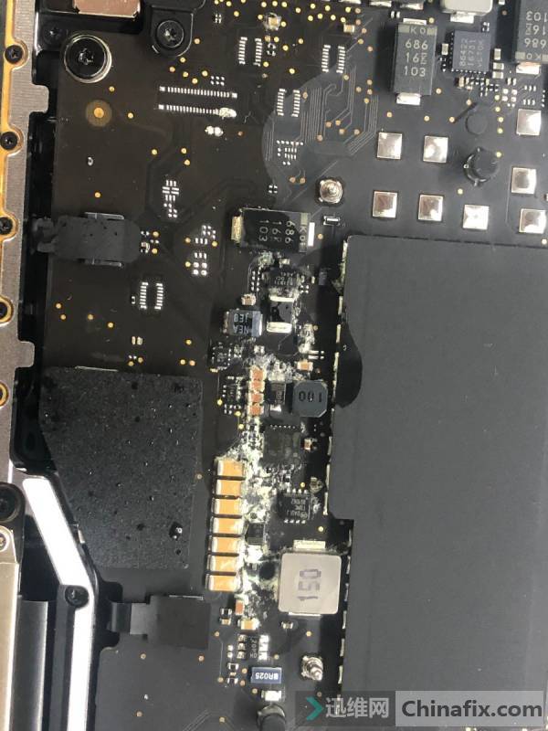 Apple MacBook Pro A2338 water notebook unable to boot repair