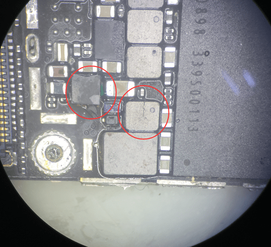 iPhone 6s water inlet cannot be turned on the second repair process