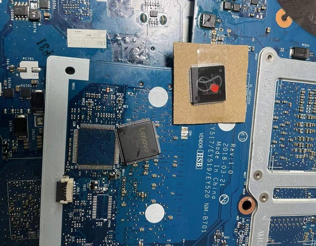 Lenovo saved Y7000 laptop water in water, but protected isolation repair