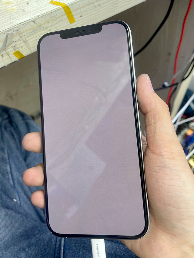 iPhone 12 PRO MAX startup Blurred screen Restart repeatedly repair