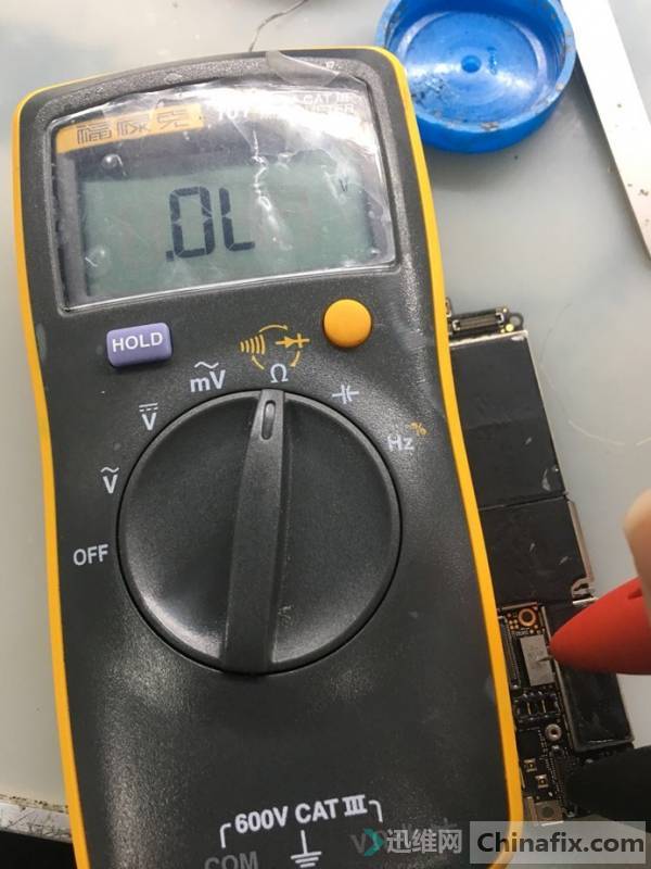 iPhone 7 black screen without reaction repair