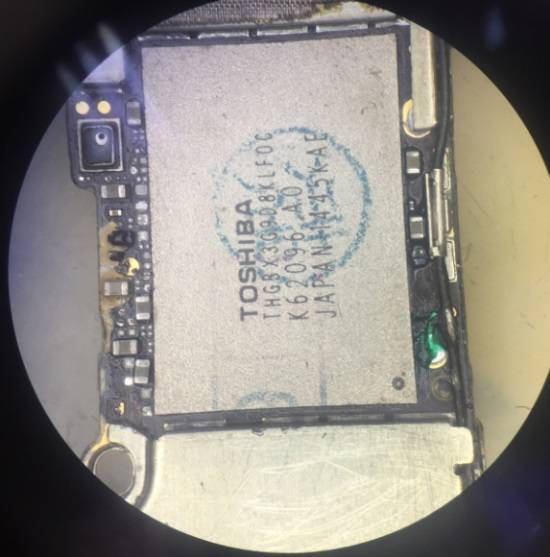 iPhone6 Plus brush failure repair