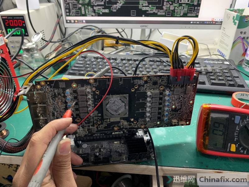 Gigabyte radeon RX 6700 XT graphics card unrecognized repair.