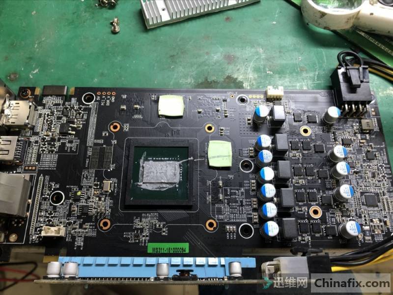 Galax GTX960 Graphics Card Dianbuliang repair