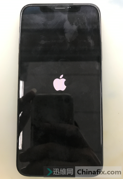 iPhone X water boot card white apple image repair