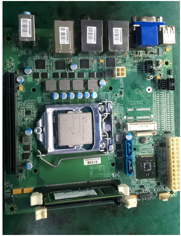 EMB-6011 motherboard does not show maintenance when it is turned on