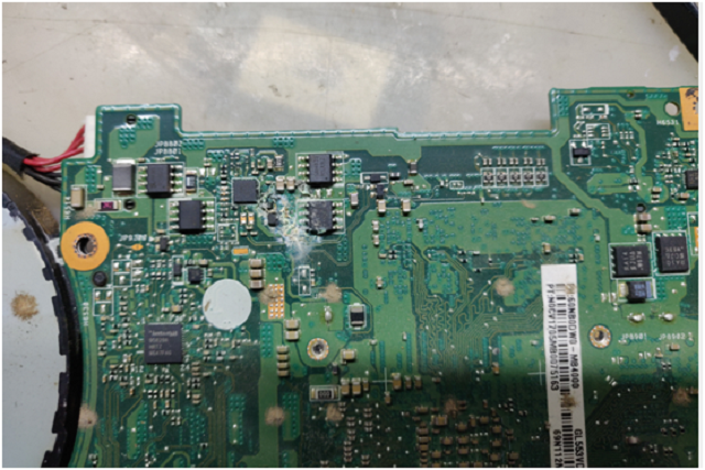 ASUS GL553VD Notebook water damage Won't Turn On Repair