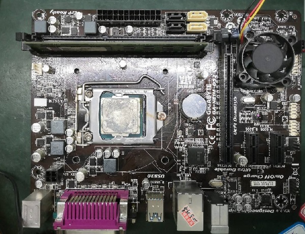 Gigabyte GA-H81M-DS2 mainboard Won't Turn On repair