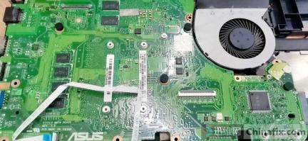 Asus VM510L notebook is not charged for repair