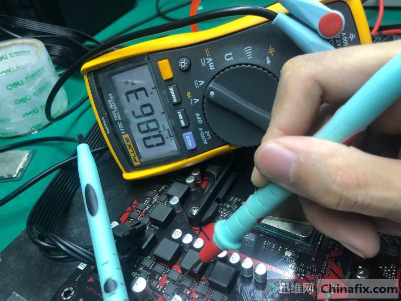 ASUS AM4 b450m motherboard cannot be powered on for repair