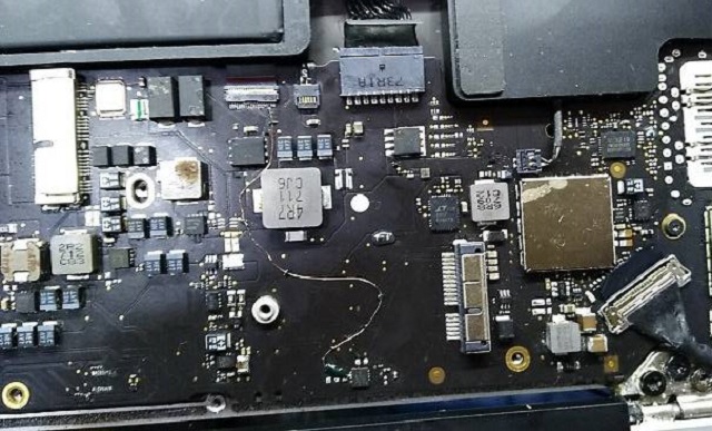MacBook A1466 single battery laptop cannot be powered on for repair