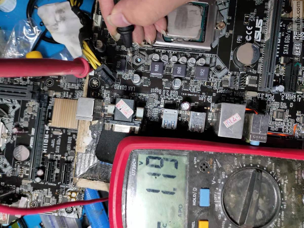 Asus H110M-K mainboard Won't Turn On repair