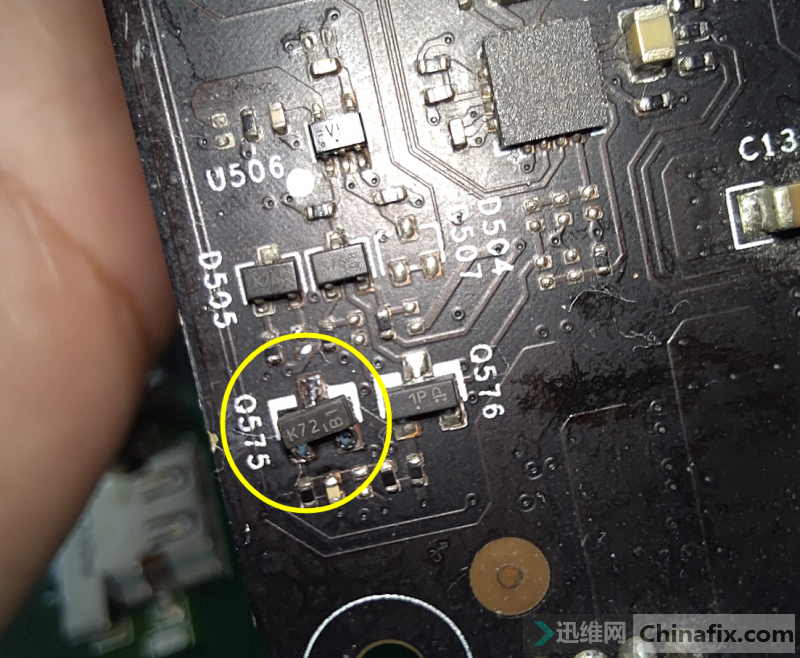 Colorful gtx1060-3gd5 graphics card startup screen does not light repair