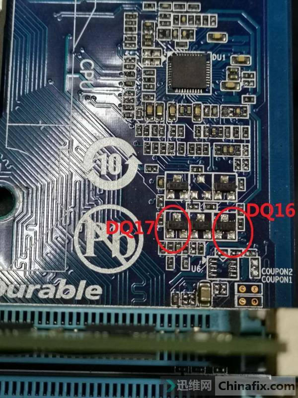 GIGABYTE GA-H61M-DS2 DVI motherboard startup fan will stop Restart repeatedly for repair after one turn