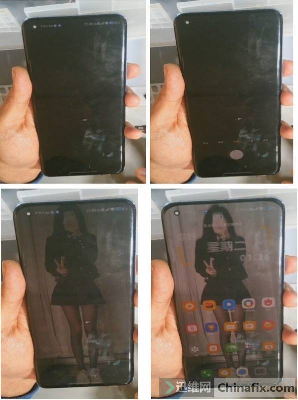 Xiaomi 11 mobile phone photo flash back repair