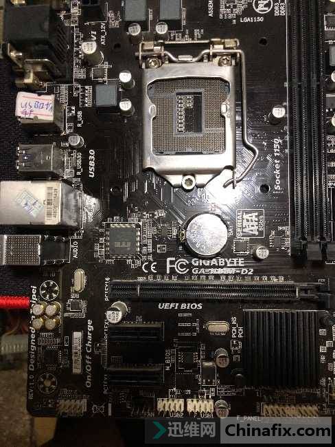 Gigabyte ga-h81m-d2 motherboard USB interface cannot be repaired