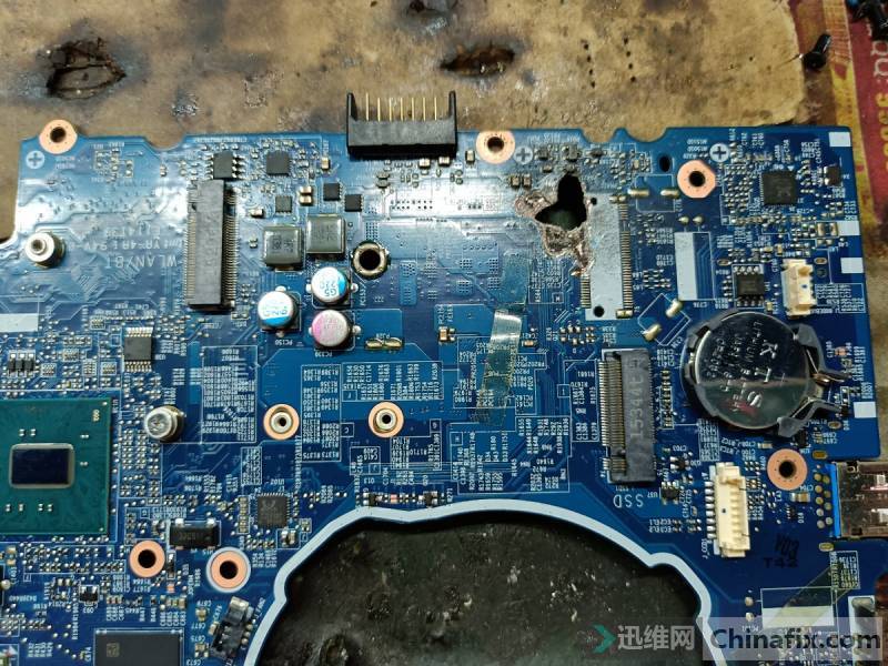 Raytheon tr-g150t notebook does not turn on