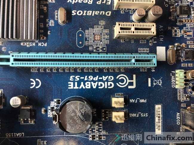 Gigabyte ga-p61-s3 mainboard automatic restart repair