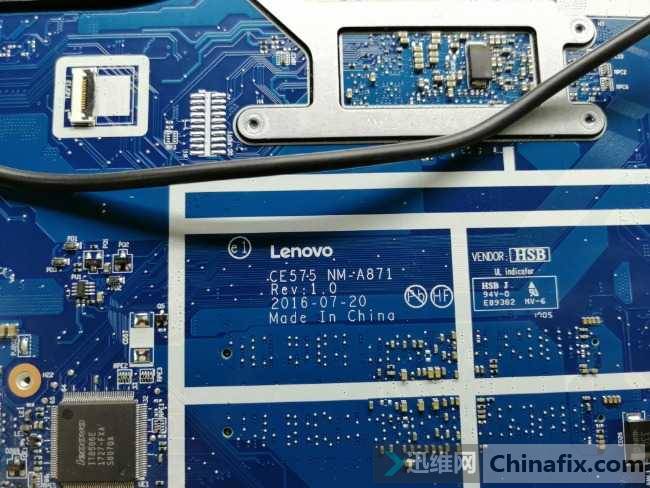 Lenovo E575 boot display is normal, computer flash screen common fault repair
