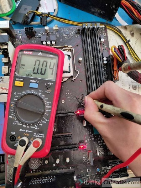 ASUS prime b250-plus mainboard is not powered on for repair