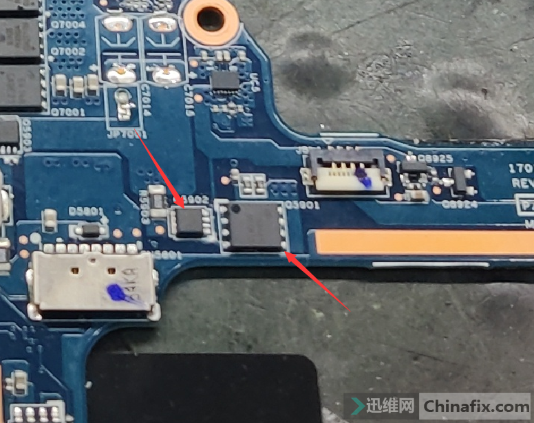 Lenovo xiaoxinchao 7000-13 notebook is not powered on for repair