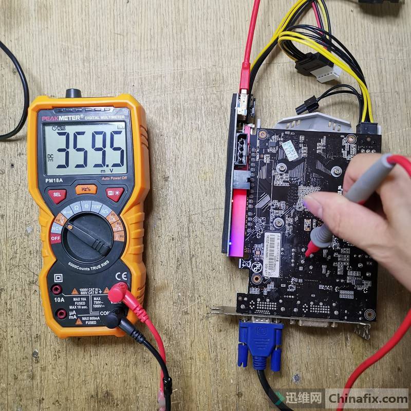 iCraft GTX650 graphics card core has no power supply