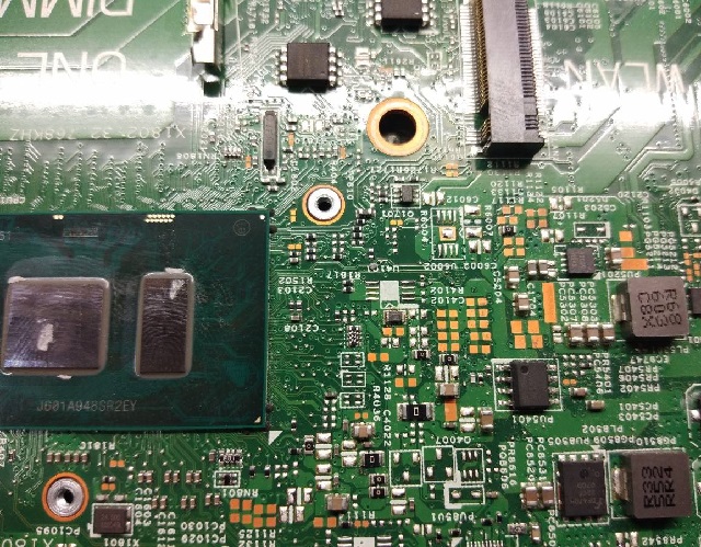 Dell 14236-1 notebook cannot be turn on for repair