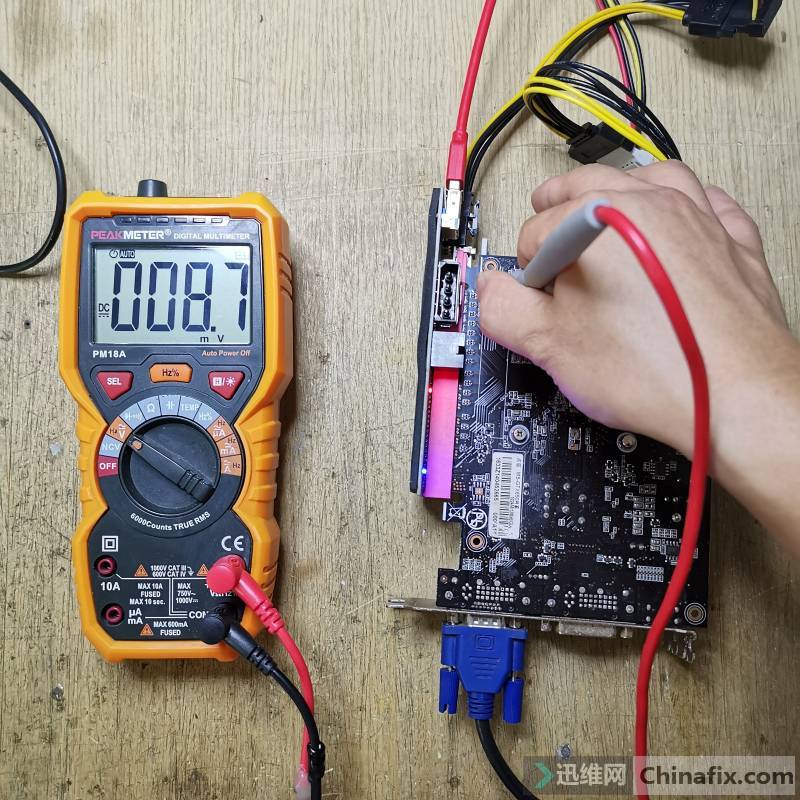 iCraft GTX650 graphics card core has no power supply