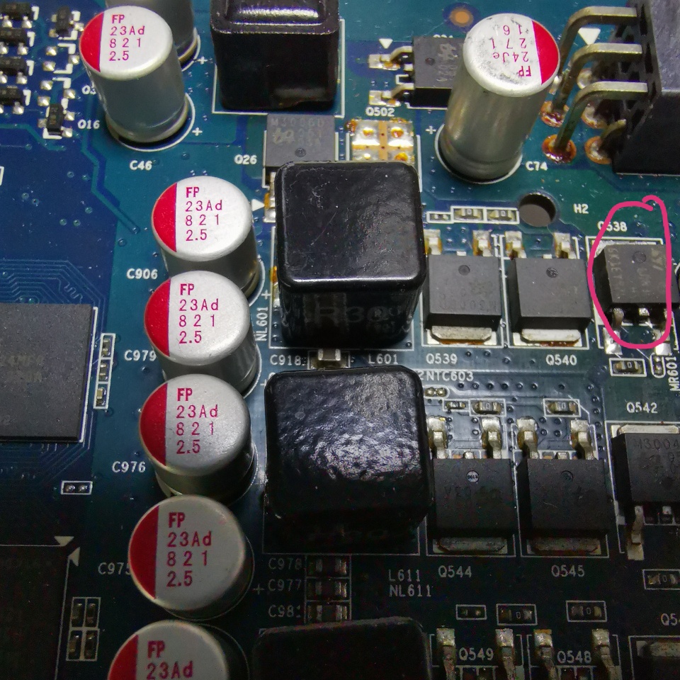 INNO3D GTX550IT graphics card heating automatic shutdown repair 