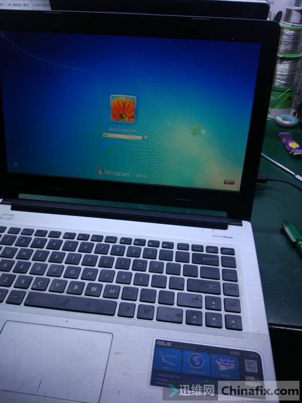 ASUS K46C notebook does not turn on for repaired