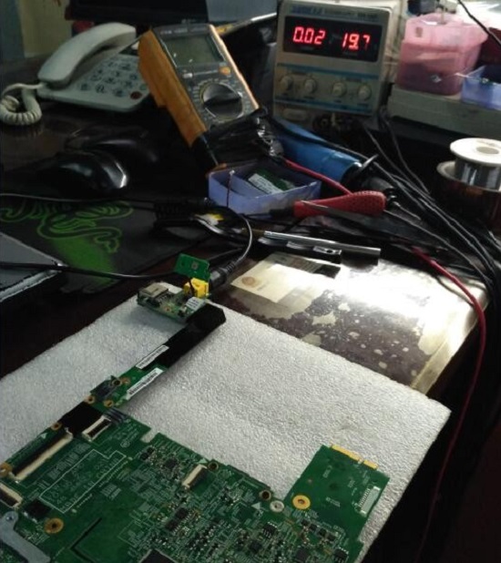 Lenovo e425 notebook no power on repair