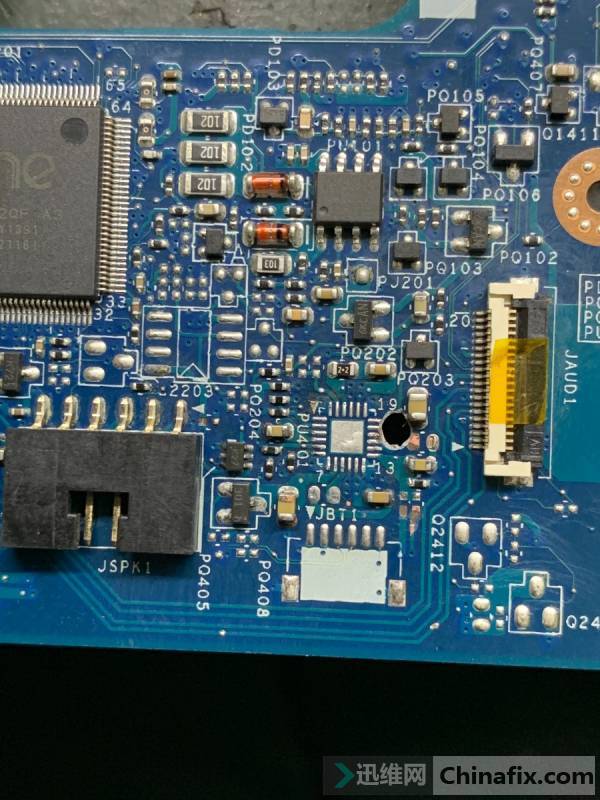 Lenovo E530 notebook repair without startup due to water ingress