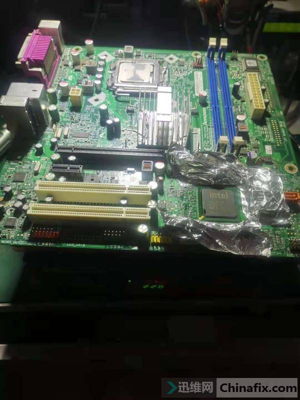 ASUS G41 mainboard south bridge damage repair