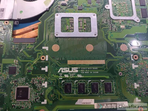 ASUS FX50jx laptop into PE blue screen repair 