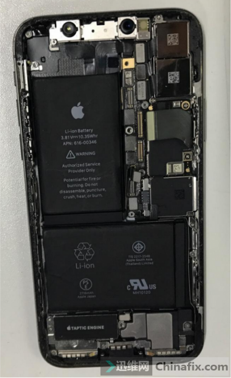 iPhone X does not turn on for repair