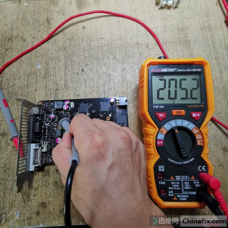 Black Screen repair of Inno3D GTX650Ti Graphics Card