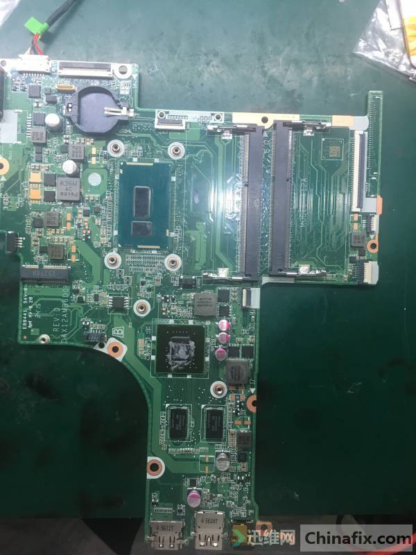 Hewlett-Packard TON-Q159 notebook power failure repair