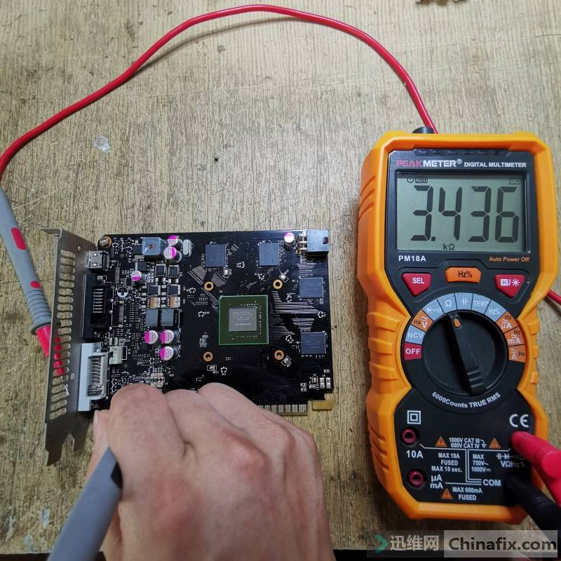 Black Screen repair of Inno3D GTX650Ti Graphics Card