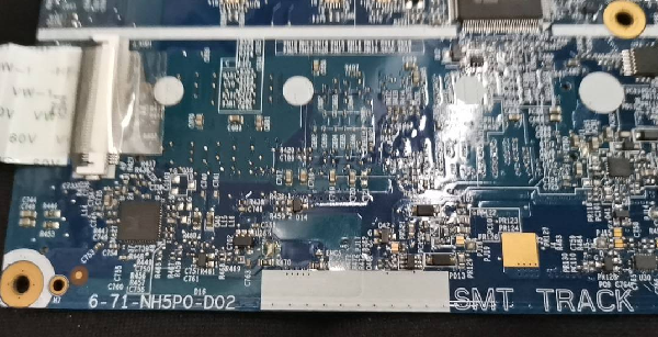 Shenzhou Notebook Motherboard Short Circuit Maintenance without Booting