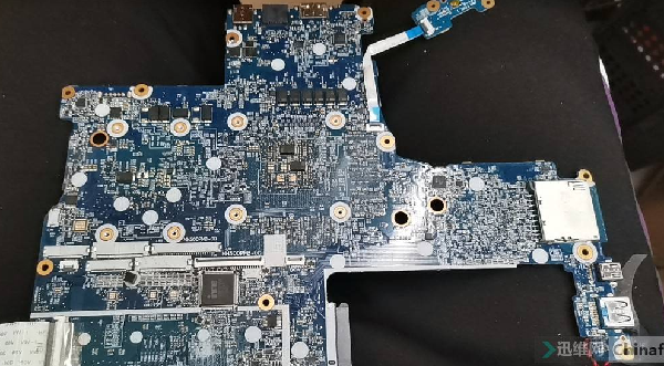 Shenzhou Notebook Motherboard Short Circuit Maintenance without Booting