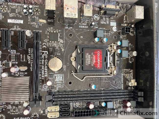 Gigabyte H81M-S1 repair without CPU power supply