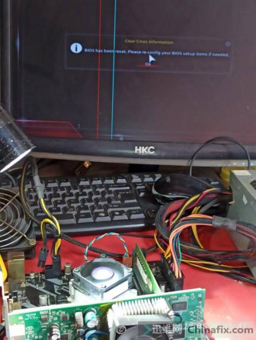 Power-off repair of Gigabyte GA-H310M-D2VX