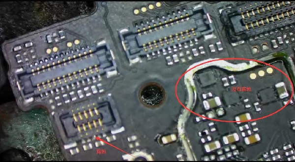 Repair of Redmi note8Pro mobile phone without taking pictures when it enters the water