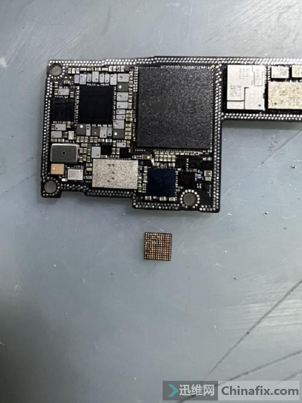Maintenance of Apple's iPhone11ProMax audio chip damage