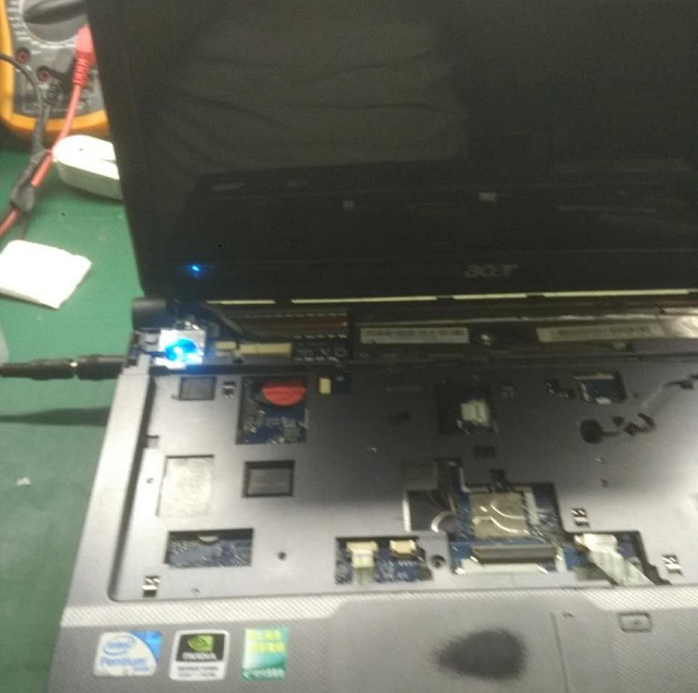 Acer 4736ZG notebook does not start repair